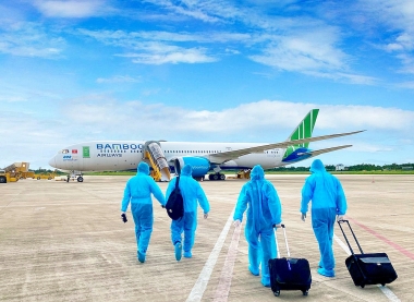 Bamboo Airways phối hợp đưa người dân Gia Lai về quê