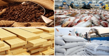 Tháng 01/2019, thặng dư thương mại các mặt hàng nông, lâm, thủy sản ước đạt 583 triệu USD