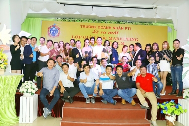 Lễ ra mắt lớp Giám đốc Marketing CMO-10 Trường Doanh Nhân PTI, TP. Hồ Chí Minh