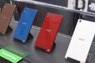 Điện thoại cao cấp 3 sim, pin khủng của Acer lộ diện