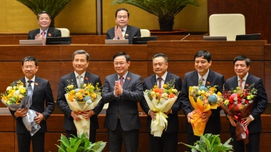 Quốc hội hoàn tất bầu nhiều nhân sự chủ chốt