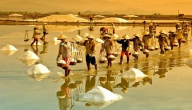 Khám phá 4 nơi sản xuất muối lớn nhất Việt Nam