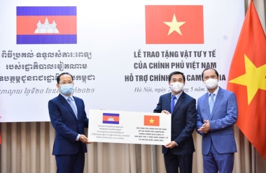 Việt Nam tiếp tục hỗ trợ Campuchia ứng phó với dịch Covid-19