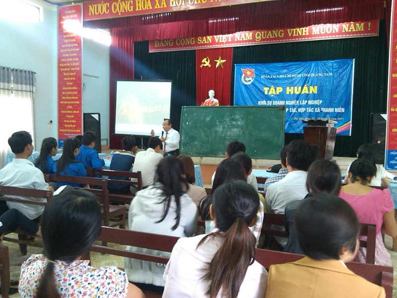 Quảng Nam: Tập huấn cho thanh niên về thành lập THT, HTX