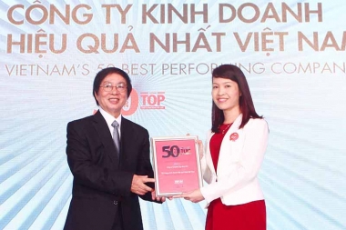 FLC vào top 50 công ty kinh doanh hiệu quả nhất Việt Nam