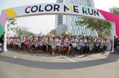 Color Me Run: Độc đáo đường chạy sắc màu