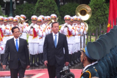 Thủ tướng Anh lần đầu tiên sang thăm và làm việc tại Việt Nam