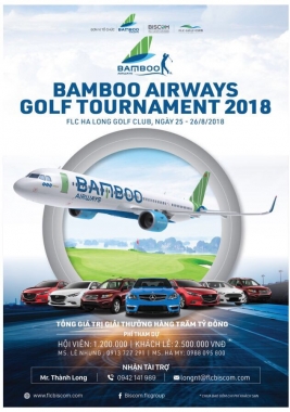 Bamboo Airways Golf Tournament 2018 được tổ chức tại FLC Ha Long Golf Club