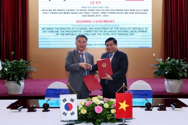 Việt Nam – Hàn Quốc ký kết Bản ghi nhớ hợp tác phát triển bền vững