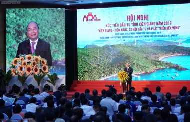 Thủ tướng ấn tượng trước dòng vốn đầu tư vào Kiên Giang