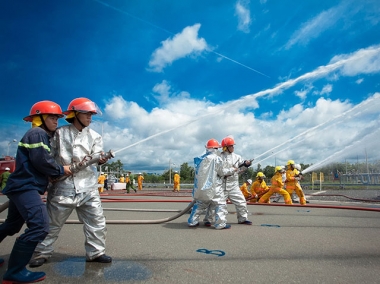 PV GAS thực hiện tốt công tác đảm bảo an toàn phòng cháy chữa cháy