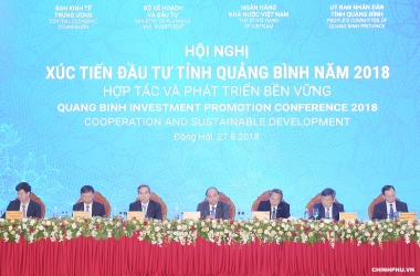 Thủ tướng đề nghị nhà đầu tư đến Quảng Bình phải "nói đi đôi với làm"