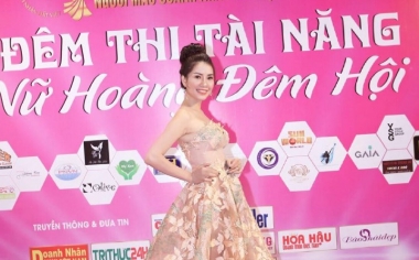 Kiều Dung thí sinh nổi bật tại Đêm tài năng của Nữ hoàng Doanh nhân đất Việt 2018
