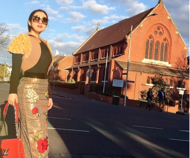 Nữ hoàng Kim Trang rạng rỡ trong chuyến công tác tại Úc