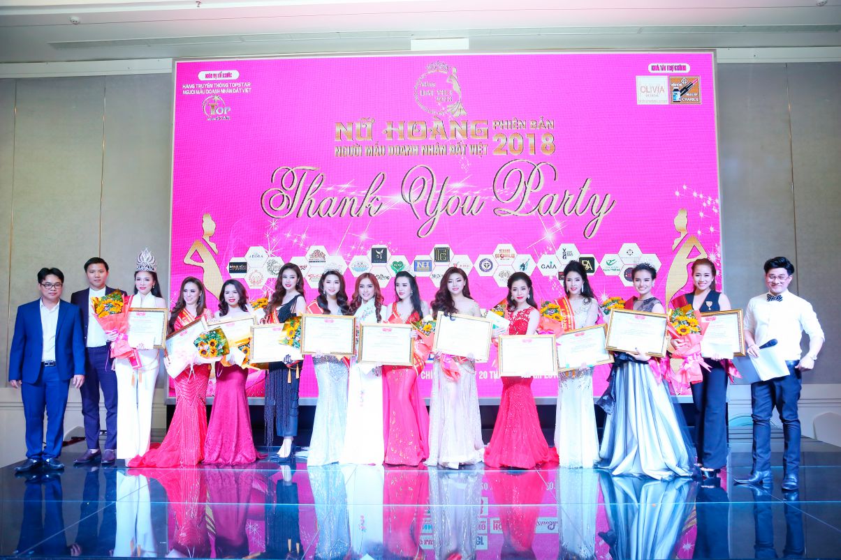 BTC  "Nữ hoàng doanh nhân đất Việt" tổ chức tiệc Thanks Party