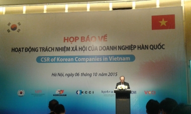 Doanh nghiệp Hàn Quốc được đánh giá cao trong các hoạt động xã hội tại Việt Nam