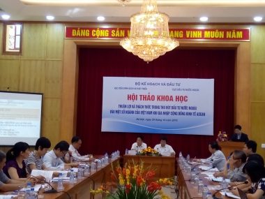 6 cơ hội và 5 thách thức trong thu hút FDI của Việt Nam khi gia nhập AEC