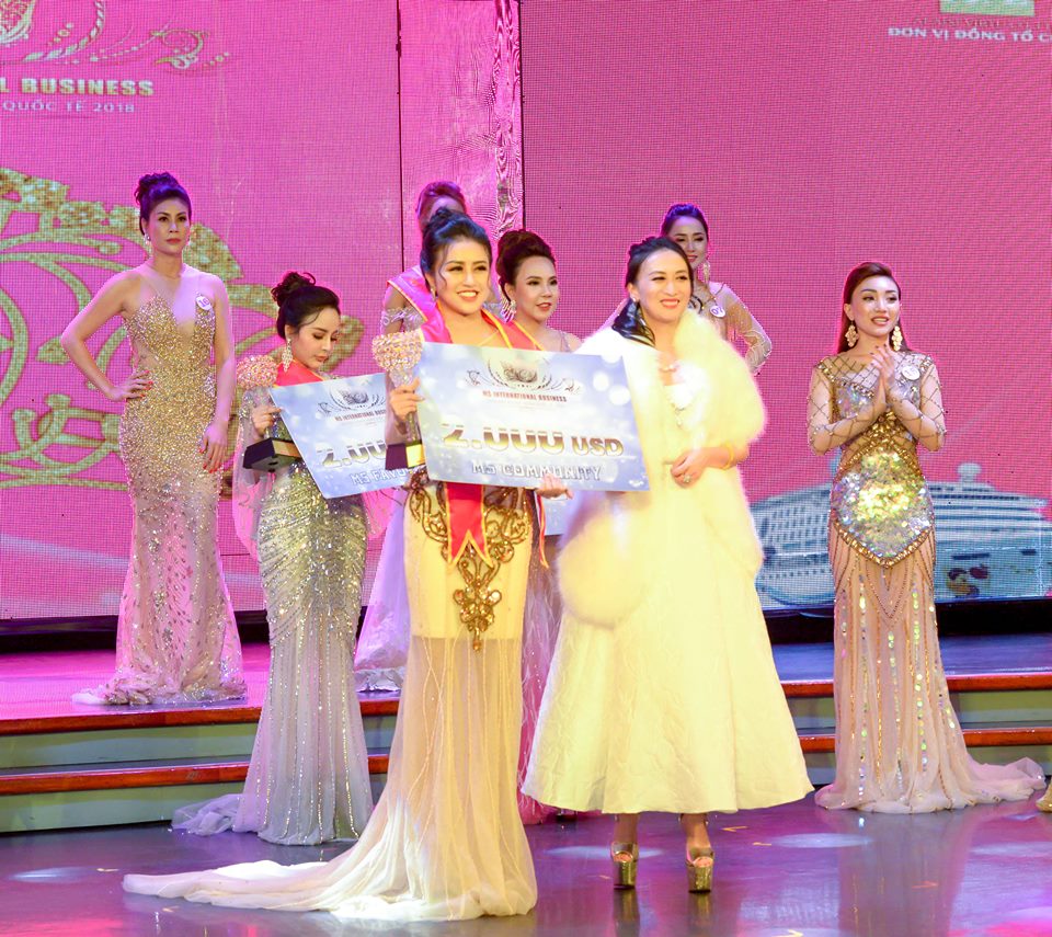 Hành trinh chinh phục ngôi vị Á quân Ms International Business 2018 của doanh nhân trẻ Huyền Trang