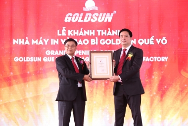 Công ty Cổ phần in và bao bì Goldsun: Vươn tầm thương hiệu quốc tế