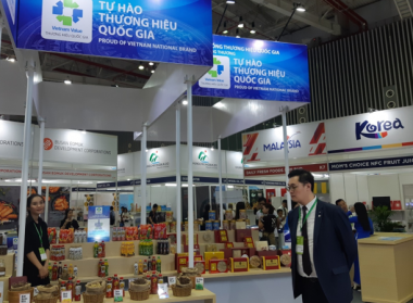Sản phẩm mang Thương hiệu quốc gia của Tân Hiệp Phát tham gia triển lãm Vietnam Foodexpo 2019