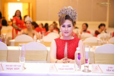 Hoa hậu Hoàng Thị Thảo Nguyên làm giám khảo Hoa hậu Doanh nhân Việt Nam Toàn cầu 2020