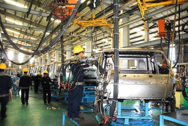 Chỉ số sản xuất công nghiệp năm 2014 tăng 7,6%