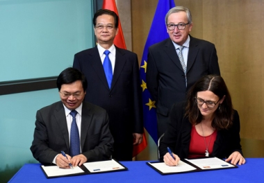 Chính thức ký kết Hiệp định Thương mại tự do Việt Nam - EU