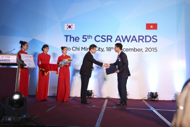 Lễ trao Giải thưởng Trách nhiệm Xã hội của Doanh nghiệp Hàn Quốc – Việt Nam