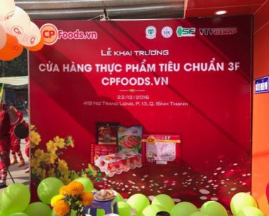 Ra  mắt dự án chuỗi cửa hàng thực phẩm 3F CPFoods.vn