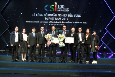 Top 100 Doanh nghiệp phát triển bền vững Việt Nam