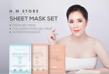 Khám phá sự mới lạ trong sản phẩm “Sheet Mask Set” của HM Store