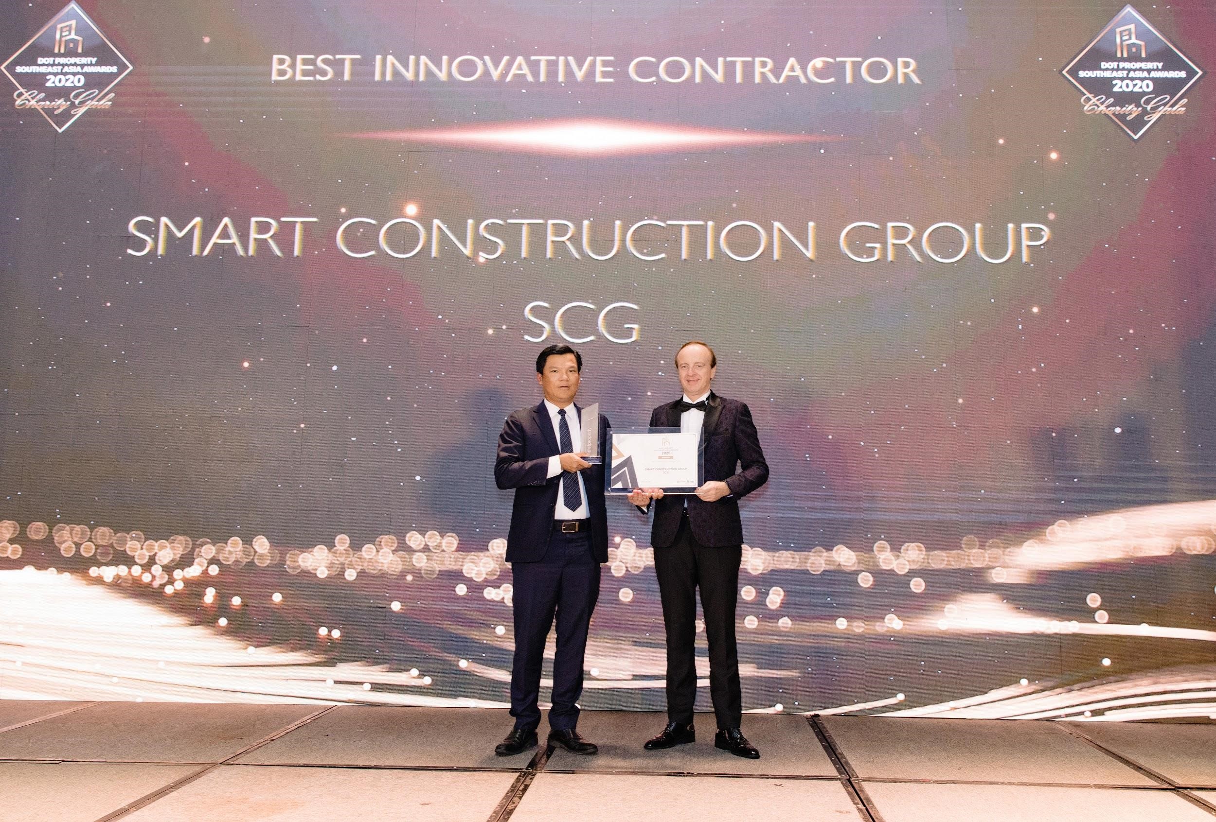 SCG là công ty xây dựng duy nhất của Việt Nam giành giải thưởng Nhà thầu xây dựng đột phá nhất Đông Nam Á 2020