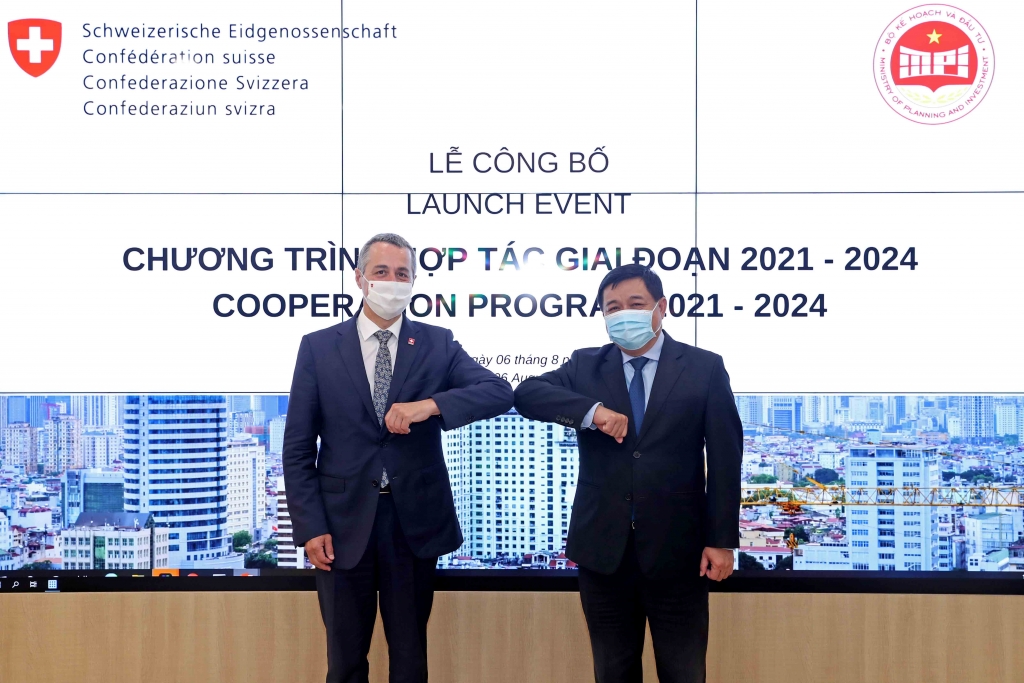Công bố “Chương trình hợp tác Thụy Sỹ và Việt Nam giai đoạn 2021-2024”