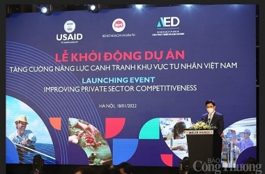 Khởi động dự án Tăng cường năng lực cạnh tranh khu vực tư nhân Việt Nam