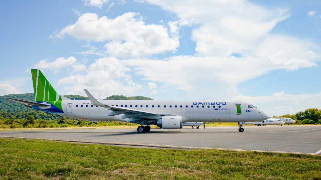 Bamboo Airways đón máy bay phản lực Embraer tiếp theo, liên tục mở rộng đội bay