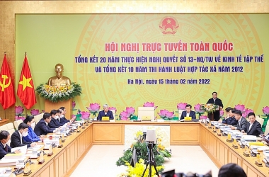 Thủ tướng Phạm Minh Chính chủ trì Hội nghị bàn về phát triển kinh tế tập thể, HTX