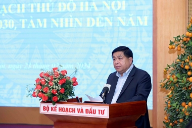 Bộ trưởng Nguyễn Chí Dũng nêu các vấn đề cần thảo luận để bản quy hoạch Hà Nội có chất lượng nhất