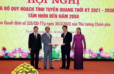 Công bố Quy hoạch tỉnh Tuyên Quang thời kỳ 2021-2030 tầm nhìn đến năm 2050