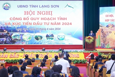 Lạng Sơn công bố Quy hoạch tỉnh Lạng Sơn thời kỳ 2021-2030, tầm nhìn đến năm 2050