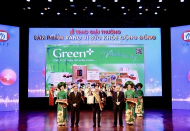 GREEN+ tiếp tục được vinh danh “sản phẩm vàng vì sức khỏe cộng đồng” năm 2024