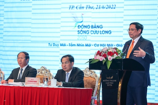 Thủ tướng Phạm Minh Chính: Vùng ĐBSCL sẽ có sự phát triển mạnh mẽ và đột phá
