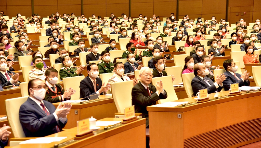 Khai mạc kỳ họp đầu tiên đặt nền tảng cho hoạt động của Quốc hội nhiệm kỳ 2021-2026