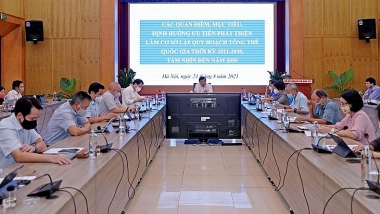 Bộ KH&ĐT họp bàn xây dựng Khung định hướng quy hoạch tổng thể quốc gia