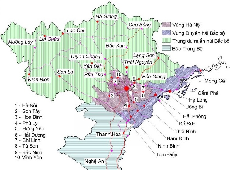 Khung định hướng Quy hoạch vùng Đồng bằng sông Hồng thời kỳ 2021-2030