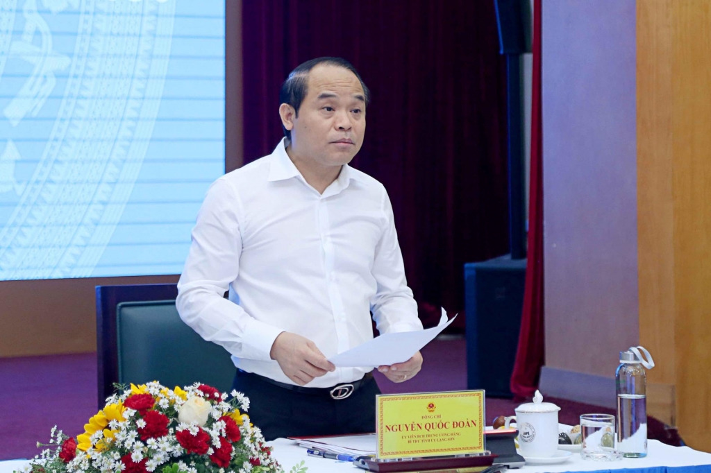 Phát triển Lạng Sơn trở thành trung tâm dịch vụ logistics cửa khẩu hiện đại của cả nước
