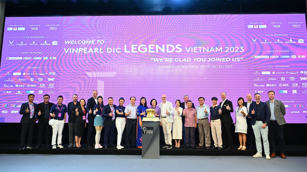 Vinpearl DIC Legends Vietnam 2023: Nâng cao uy tín và hình ảnh du lịch golf của Việt Nam đến thế giới