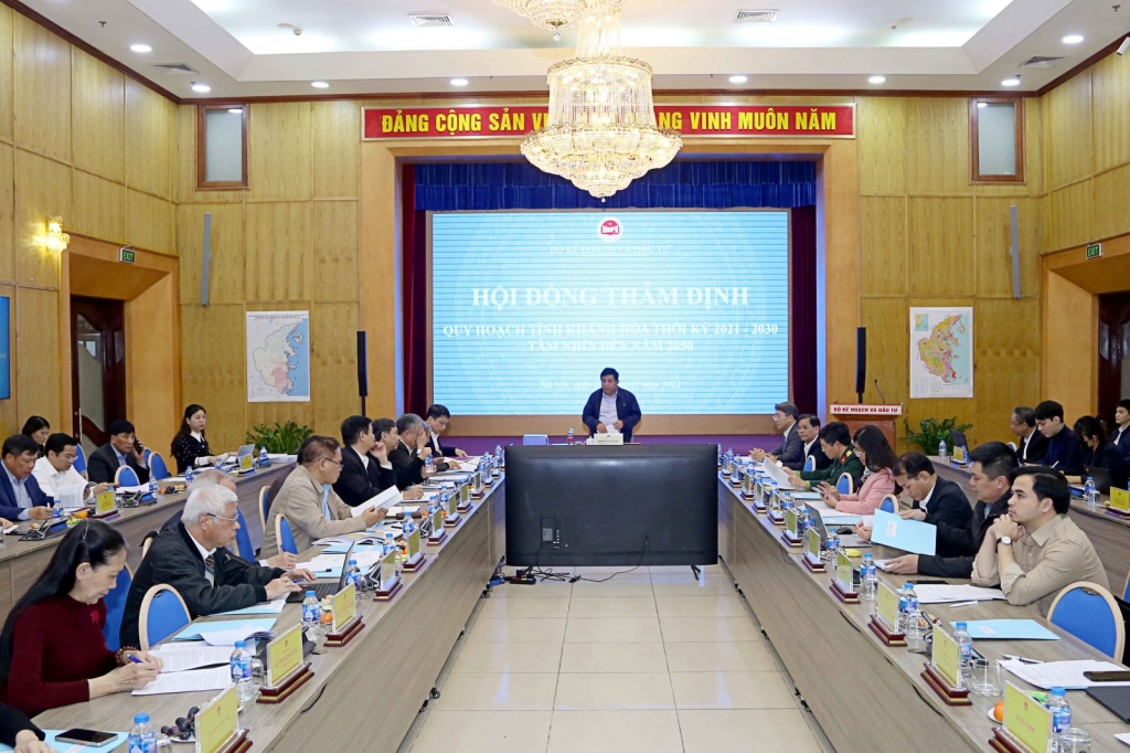 Thẩm định đường hướng phát triển tỉnh Khánh Hòa thời kỳ 2021-2030, tầm nhìn đến năm 2050
