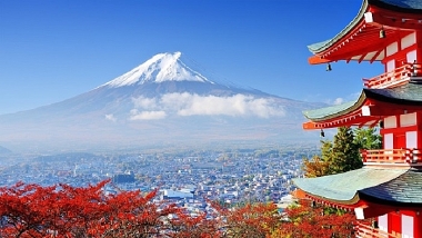 Ngắm nhìn 5 ngọn núi đẹp nhất tại Nhật Bản