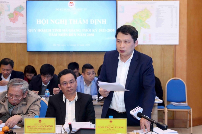 Hội đồng thẩm định thông qua Quy hoạch Hà Giang thời kỳ 2021-2030 với điều kiện sửa đổi, bổ sung