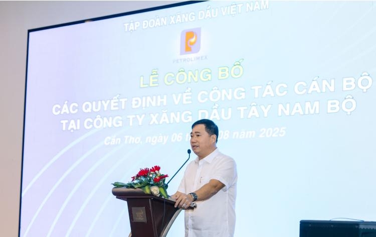 Petrolimex bổ nhiệm Chủ tịch Công ty Xăng dầu Tây Nam Bộ